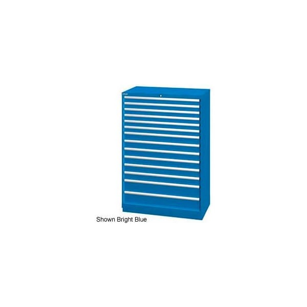 Lista International Lista 40-1/4"W Cabinet, 14 Drawer, 222 Compart - Bright Blue, Individual Lock XSHS1350-1417BBRG - main